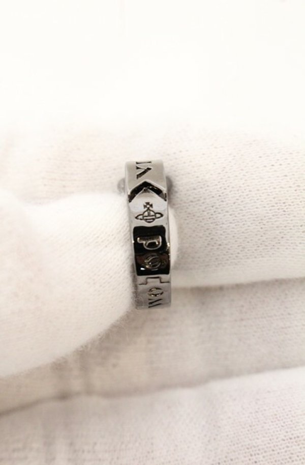 画像3: ヴィヴィアンウエストウッド MAN 中古 / BOBBYシングルフープピアス  ガンメタル  O-26-05-03-013-er-YM-OS (3)