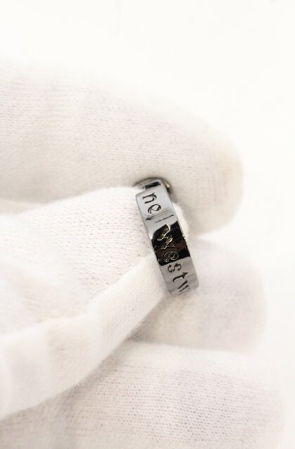 画像4: ヴィヴィアンウエストウッド MAN 中古 / BOBBYシングルフープピアス  ガンメタル  O-26-05-03-013-er-YM-OS (4)