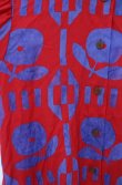 画像4: ヴィヴィアンウエストウッド 中古 / AUSTRIAN FLOWER ギャザーフリルシャツ（オーストリアンフラワー） 00 レッドｘブルー  O-26-05-10-016-bl-YM-OS (4)
