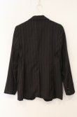 画像5: ヴィヴィアンウエストウッド 中古 / 3Bストライプテーラードジャケット 42 ブラックｘピンク  O-26-05-10-002-jc-YM-OS (5)
