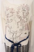 画像2: ヴィヴィアンウエストウッド 中古 / Gaia Tree Dress（ガイアツリードレス） S アイボリーｘブラック  O-26-05-10-021-op-YM-OS (2)