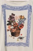 画像2: ヴィヴィアンウエストウッド 中古 / ブーケプリント額縁スクエアカットソー 2 ミント  O-26-05-10-022-to-YM-OS (2)