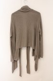 画像4: ヴィヴィアンウエストウッド 中古 / リボンタイガウンカーディガン 2 ライトグレー  O-26-05-10-028-to-YM-OS (4)