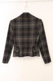 画像5: ヴィヴィアンウエストウッド 中古 / 24AW TARTAN CHECKラブジャケット 01 ブラウン  O-26-05-10-003-jc-IG-OS (5)