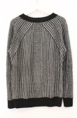 画像4: ANGLOMANIA 中古 / バックロングニットプルオーバー 38 ブラック  O-26-05-10-029-to-YM-OS (4)
