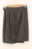 画像4: ヴィヴィアンウエストウッド 中古 / ドレープラップ風スカート 2 グレー  O-26-05-10-035-sk-YM-OS (4)