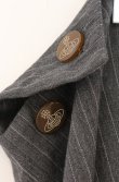 画像2: ヴィヴィアンウエストウッド 中古 / 変形スクエアスカート 1 グレー  O-26-05-10-036-sk-YM-OS (2)
