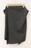 画像4: ヴィヴィアンウエストウッド 中古 / 変形スクエアスカート 1 グレー  O-26-05-10-036-sk-YM-OS (4)