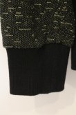 画像4: ANGLOMANIA 中古 / 魔女フードダブルジップパーカー 38 ネオンイエローｘブラック  O-26-05-10-004-to-YM-OS (4)