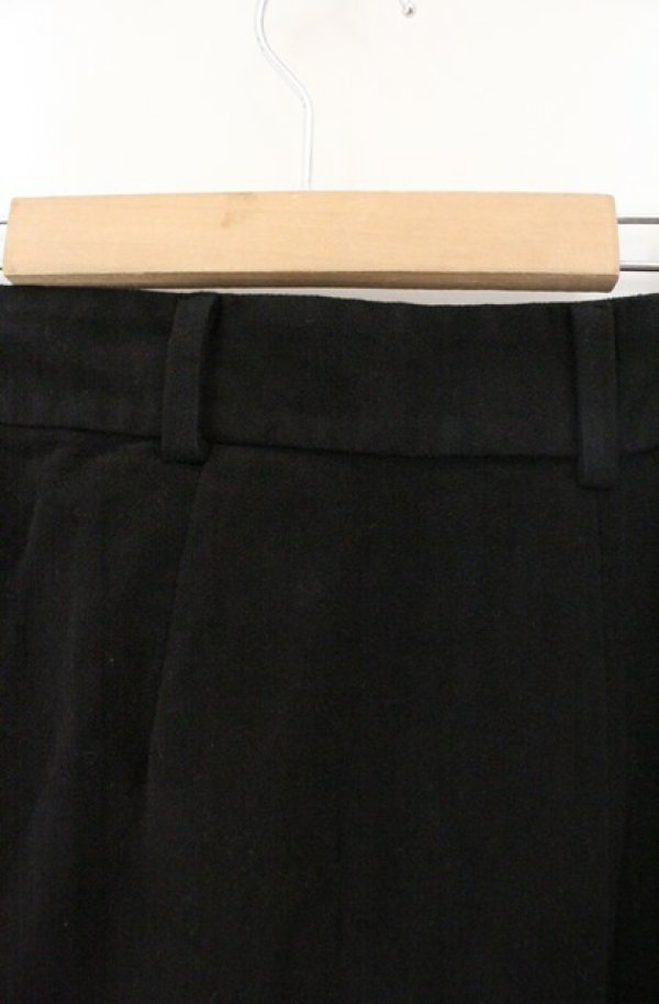 画像5: ANGLOMANIA 中古 / コットンスウェードパンツ 46 ブラック  O-26-05-10-038-pa-YM-OS (5)