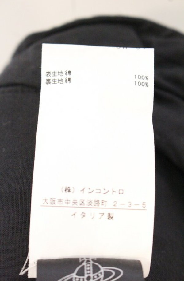画像7: ANGLOMANIA 中古 / コットンスウェードパンツ 46 ブラック  O-26-05-10-038-pa-YM-OS (7)