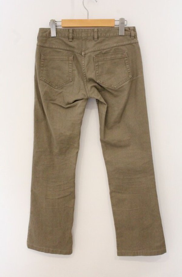 画像5: ヴィヴィアンウエストウッド 中古 / シューカットデニムパンツ 2 オリーブ  O-26-05-10-040-pa-YM-OS (5)
