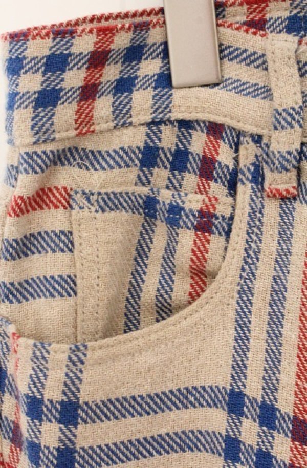 画像3: ヴィヴィアンウエストウッド 中古 / TARTAN NEW ASYMMETRICパンツ M アボリー  O-26-05-10-042-pa-YM-OS (3)