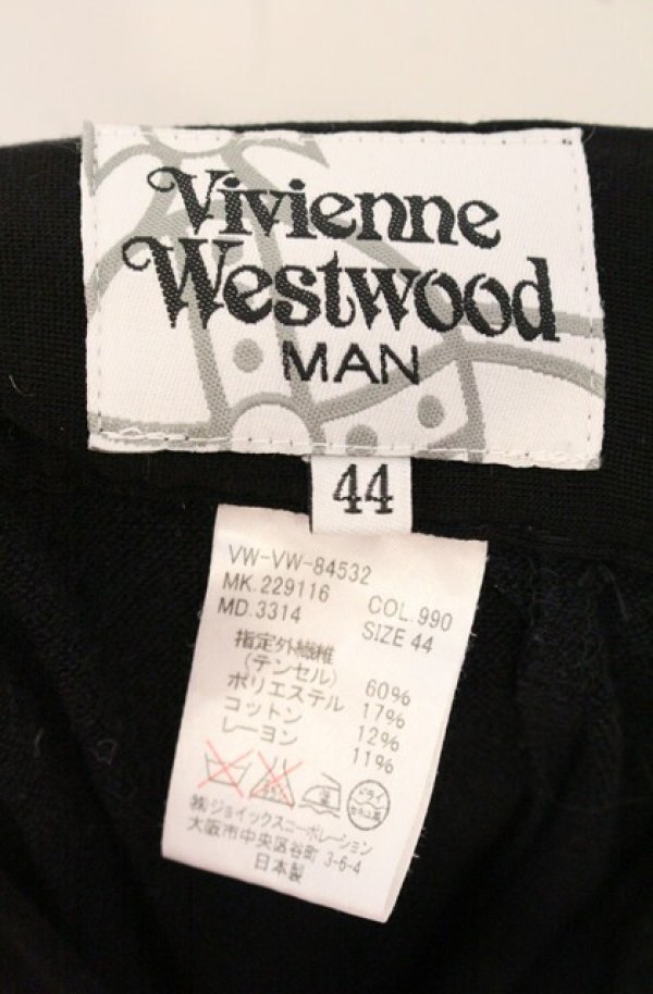 画像6: ヴィヴィアンウエストウッド MAN 中古 / ステファンパンツ 44 ブラック  O-26-05-10-043-pa-YM-OS (6)