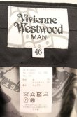 画像10: ヴィヴィアンウエストウッド MAN 中古 / シャドーチェック2Bスーツ 46 ブラック  O-26-05-10-049-su-YM-OS (10)