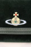 画像2: ヴィヴィアンウエストウッド 中古 / EMBROIDERED ORB SMALL 口金 折リタタミ財布  グリーン  O-26-05-10-050-wa-YM-OS (2)