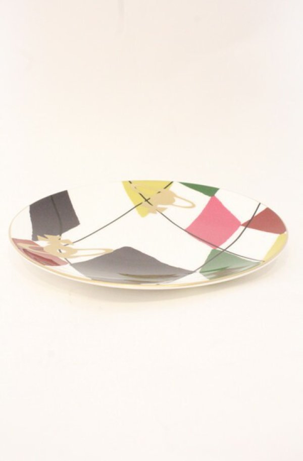 画像2: ヴィヴィアンウエストウッド 中古 / HARLEQUIN プレート 19cm  -  O-26-05-10-057-gd-IG-OS (2)