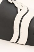 画像7: ヴィヴィアンウエストウッド×Melissa 中古 / BEACH SLIDE AD ORBサンダル JPN24cm ブラック×ホワイト  O-26-05-10-058-sh-IG-OS (7)