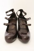 画像2: ヴィヴィアンウエストウッド×Melissa 中古 / Elevated 3-Strapシューズ JPN24.5cm ブラウン  O-26-05-10-059-sh-IG-OS (2)