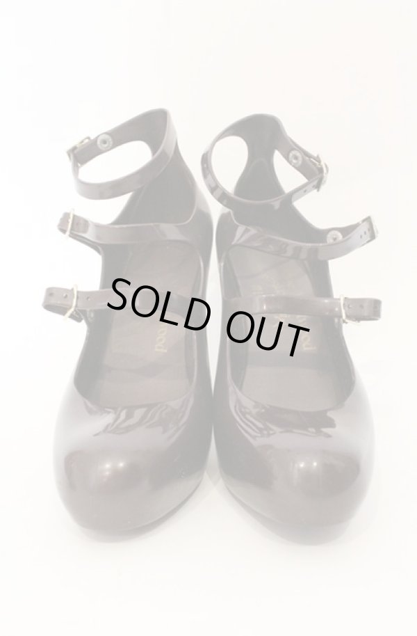 画像2: ヴィヴィアンウエストウッド×Melissa 中古 / Elevated 3-Strapシューズ JPN24.5cm ブラウン  O-26-05-10-059-sh-IG-OS (2)