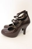 画像4: ヴィヴィアンウエストウッド×Melissa 中古 / Elevated 3-Strapシューズ JPN24.5cm ブラウン  O-26-05-10-059-sh-IG-OS (4)