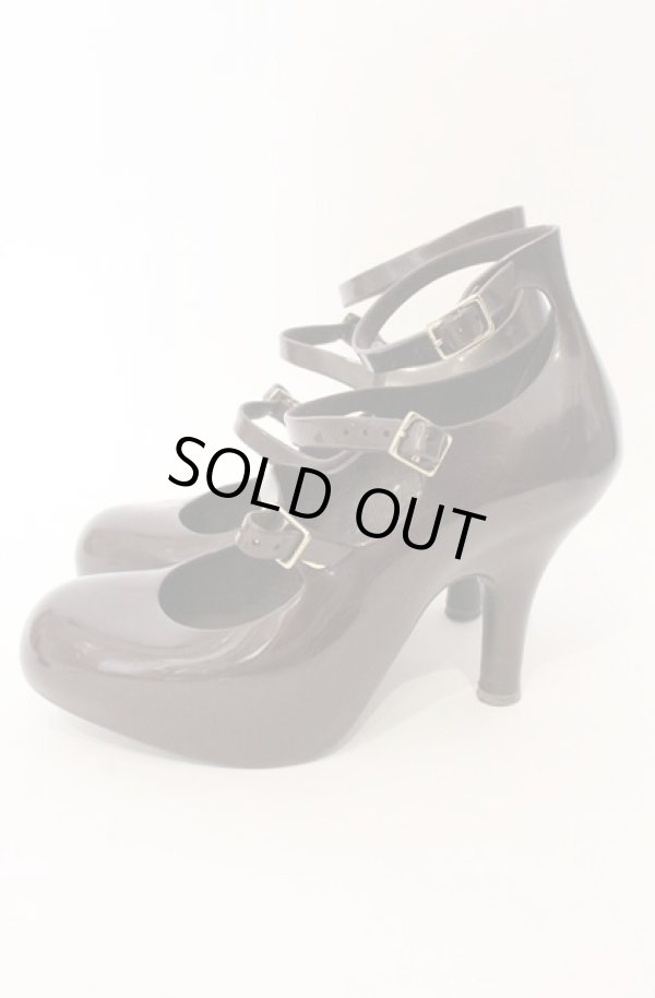 画像4: ヴィヴィアンウエストウッド×Melissa 中古 / Elevated 3-Strapシューズ JPN24.5cm ブラウン  O-26-05-10-059-sh-IG-OS (4)