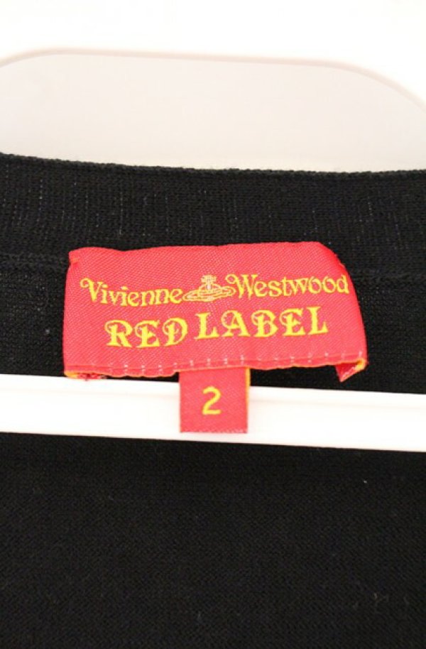 画像6: ヴィヴィアンウエストウッド 中古 / 単色オーブ刺繍カーディガン 2 ブラック  O-26-05-10-060-to-IG-OS (6)