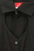 画像2: ヴィヴィアンウエストウッド 中古 / 総柄ラブシャツ 01 ブラック  O-26-05-10-009-bl-YM-OS (2)