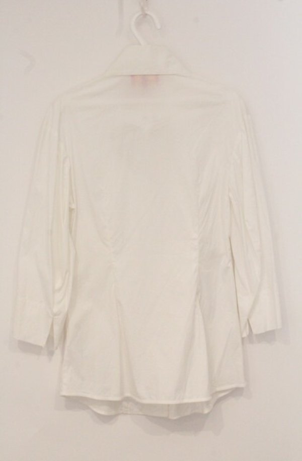 画像5: ヴィヴィアンウエストウッド 中古 / 7部丈ラブシャツ 38 ホワイト  O-26-05-10-010-bl-IG-OS (5)