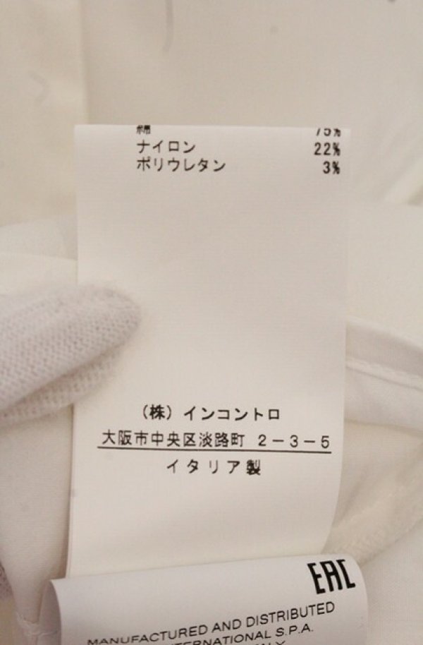 画像7: ヴィヴィアンウエストウッド 中古 / 7部丈ラブシャツ 38 ホワイト  O-26-05-10-010-bl-IG-OS (7)