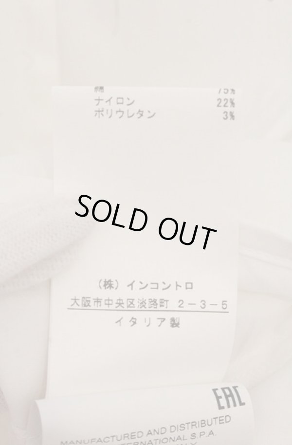 画像7: ヴィヴィアンウエストウッド 中古 / 7部丈ラブシャツ 38 ホワイト  O-26-05-10-010-bl-IG-OS (7)