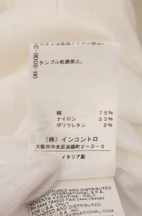 画像8: ヴィヴィアンウエストウッド 中古 / タックデコルテロングシャツ 40 ホワイト  O-26-05-10-011-bl-YM-OS (8)