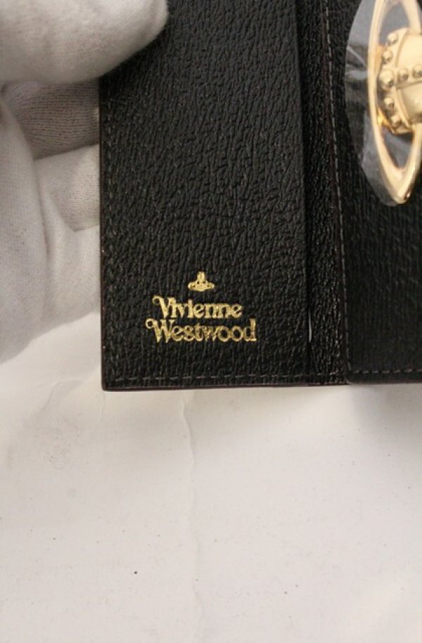 画像6: ヴィヴィアンウエストウッド 中古 / EXECUTIVE4連キーケース  ダークブラウン  O-26-05-17-021-gd-YM-OS (6)
