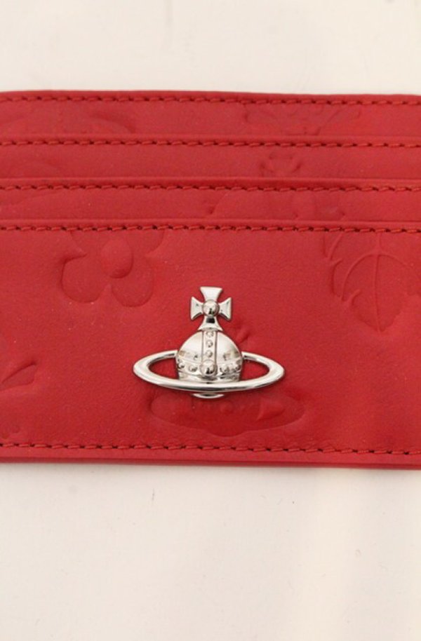 画像2: ヴィヴィアンウエストウッド 中古 / JEAN CARD HOLDER  レッド  O-26-05-17-023-gd-SZ-OS (2)