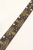 画像3: ヴィヴィアンウエストウッド 中古 / オーバルバックルスタッズベルト メンズS規格 ブラウンｘシルバー  O-26-05-17-024-gd-YM-OS (3)