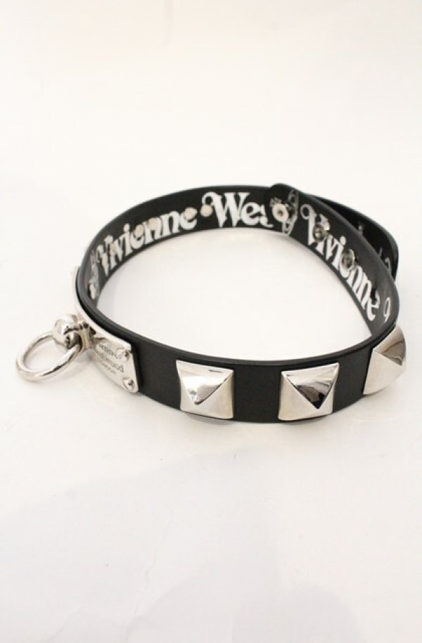 画像4: ヴィヴィアンウエストウッド 中古 / MAN. PAULO CHOKER（マン　パウロチョーカー）  ブラックｘシルバー  O-26-05-17-027-ac-YM-OS (4)