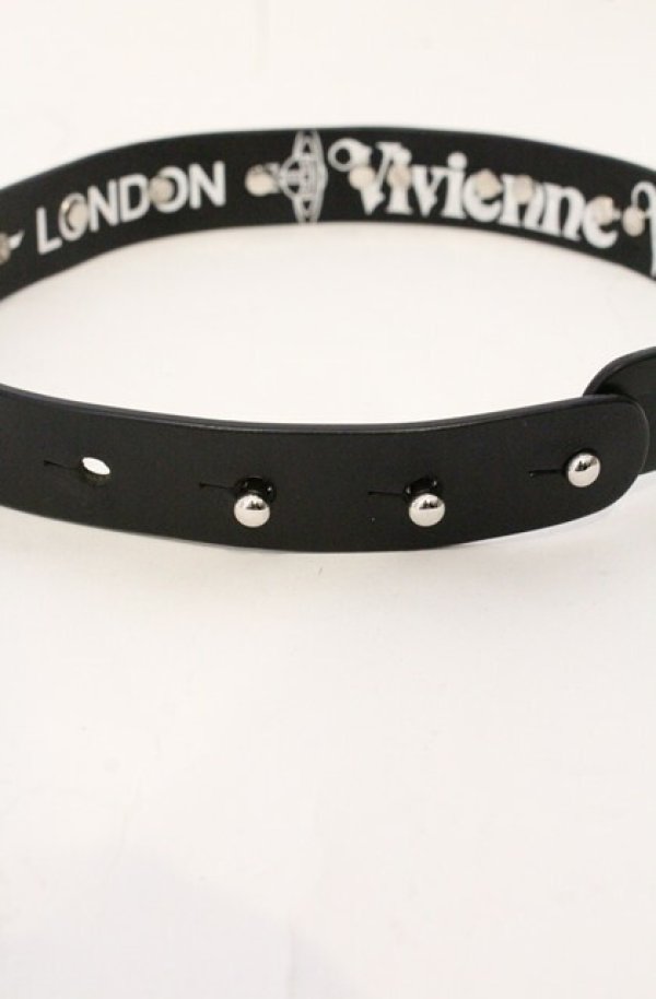 画像6: ヴィヴィアンウエストウッド 中古 / MAN. PAULO CHOKER（マン　パウロチョーカー）  ブラックｘシルバー  O-26-05-17-027-ac-YM-OS (6)
