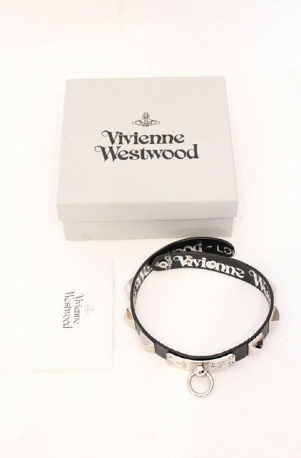 画像10: ヴィヴィアンウエストウッド 中古 / MAN. PAULO CHOKER（マン　パウロチョーカー）  ブラックｘシルバー  O-26-05-17-027-ac-YM-OS (10)