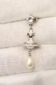 画像2: ヴィヴィアンウエストウッド MAN 中古 / MAN. PEARL DROP シングルピアス  シルバー  O-26-05-17-029-ac-YM-OS (2)