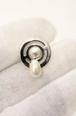 画像5: ヴィヴィアンウエストウッド MAN 中古 / MAN. PEARL DROP シングルピアス  シルバー  O-26-05-17-029-ac-YM-OS (5)