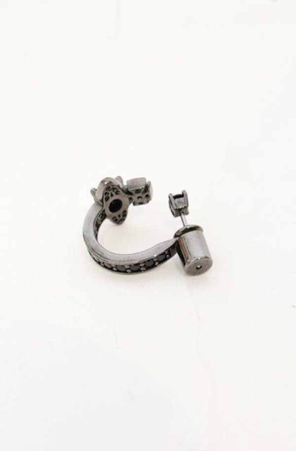 画像2: ヴィヴィアンウエストウッド MAN 中古 / MAN.MATENIAシングルピアス（マン マテニア）  ガンメタ  O-26-05-17-031-er-YM-OS (2)