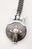 画像2: ヴィヴィアンウエストウッド 中古 / LIGHTER CHAIN メタルORB チェーン付オイルライター  ブラック  O-26-05-17-035-gd-YM-OS (2)