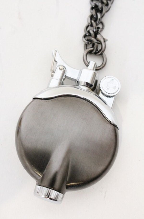 画像3: ヴィヴィアンウエストウッド 中古 / LIGHTER CHAIN メタルORB チェーン付オイルライター  ブラック  O-26-05-17-035-gd-YM-OS (3)