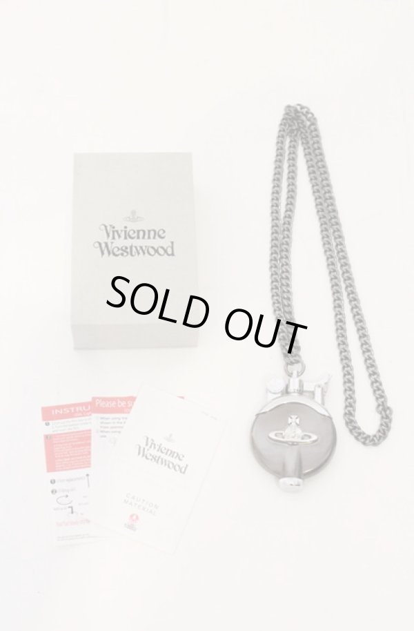 画像6: ヴィヴィアンウエストウッド 中古 / LIGHTER CHAIN メタルORB チェーン付オイルライター  ブラック  O-26-05-17-035-gd-YM-OS (6)