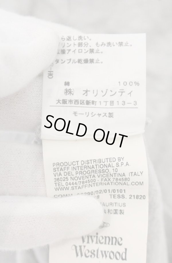 画像4: ヴィヴィアンウエストウッド 中古 / ロゴTシャツ M グレー  O-26-05-17-001-to-YM-OS (4)