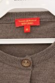 画像2: ヴィヴィアンウエストウッド 中古 / カラーオーブ刺繍カーディガン M ブラウン  O-26-05-17-002-to-YM-OS (2)