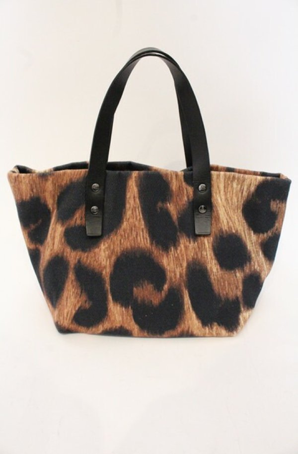 画像4: ヴィヴィアンウエストウッド 中古 / LEOPARD トートバッグ S  ブラウン  O-26-05-17-011-ba-YM-OS (4)