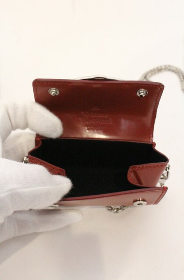 画像3: ヴィヴィアンウエストウッド 中古 / DOLCE LIPSTICK CASE　リップスティックケース  ダークレッド  O-26-05-17-015-gd-YM-OS (3)