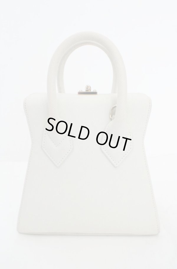 画像7: ヴィヴィアンウエストウッド 中古 / KELLY SMALL HANDBAG（ケリースモールハンドバッグ）  オフホワイト  O-26-05-24-016-ba-YM-OS (7)