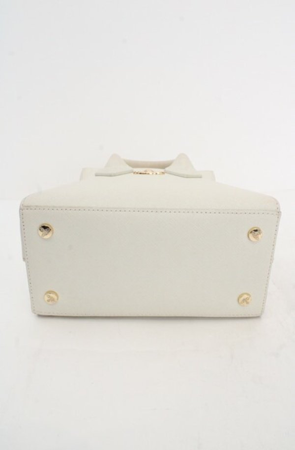 画像8: ヴィヴィアンウエストウッド 中古 / KELLY SMALL HANDBAG（ケリースモールハンドバッグ）  オフホワイト  O-26-05-24-016-ba-YM-OS (8)